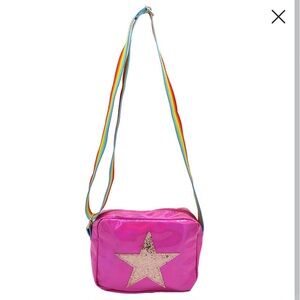 Pink Star Crossbody Bag